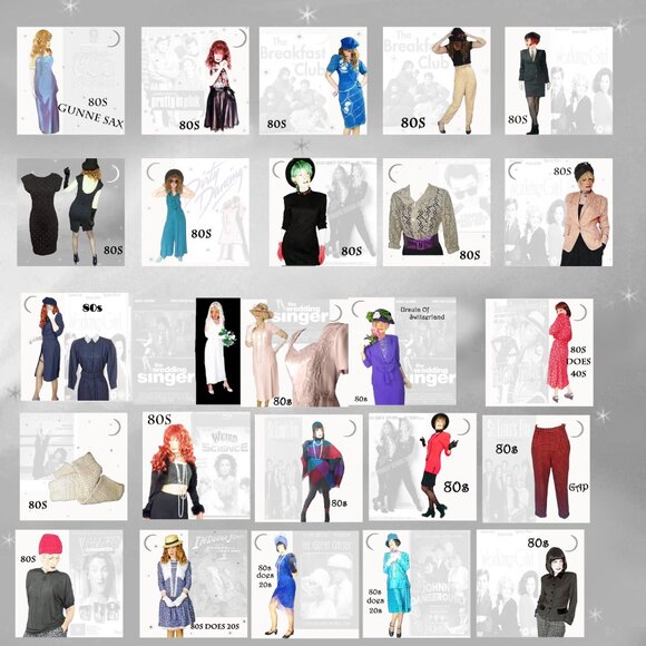 Vintage Coro Clipons Classic Clip Earrings Silvertone Earring Set - Picture 11 of 14